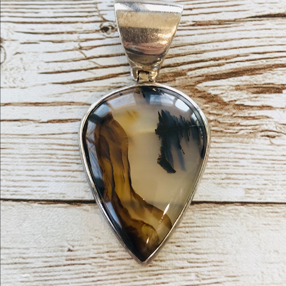 Sterling Quartz Pendant